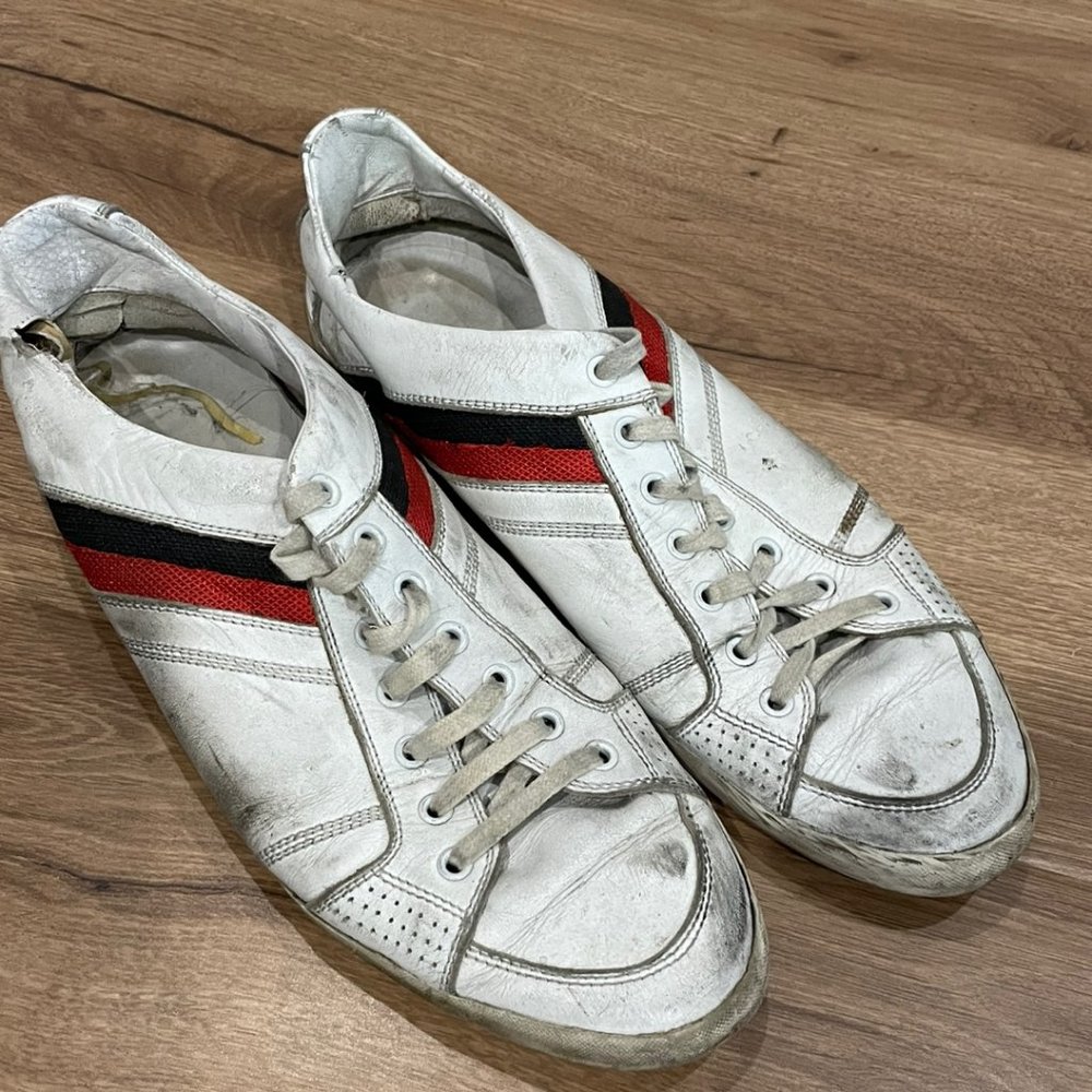 DIOR HOMME old beat up sneakers